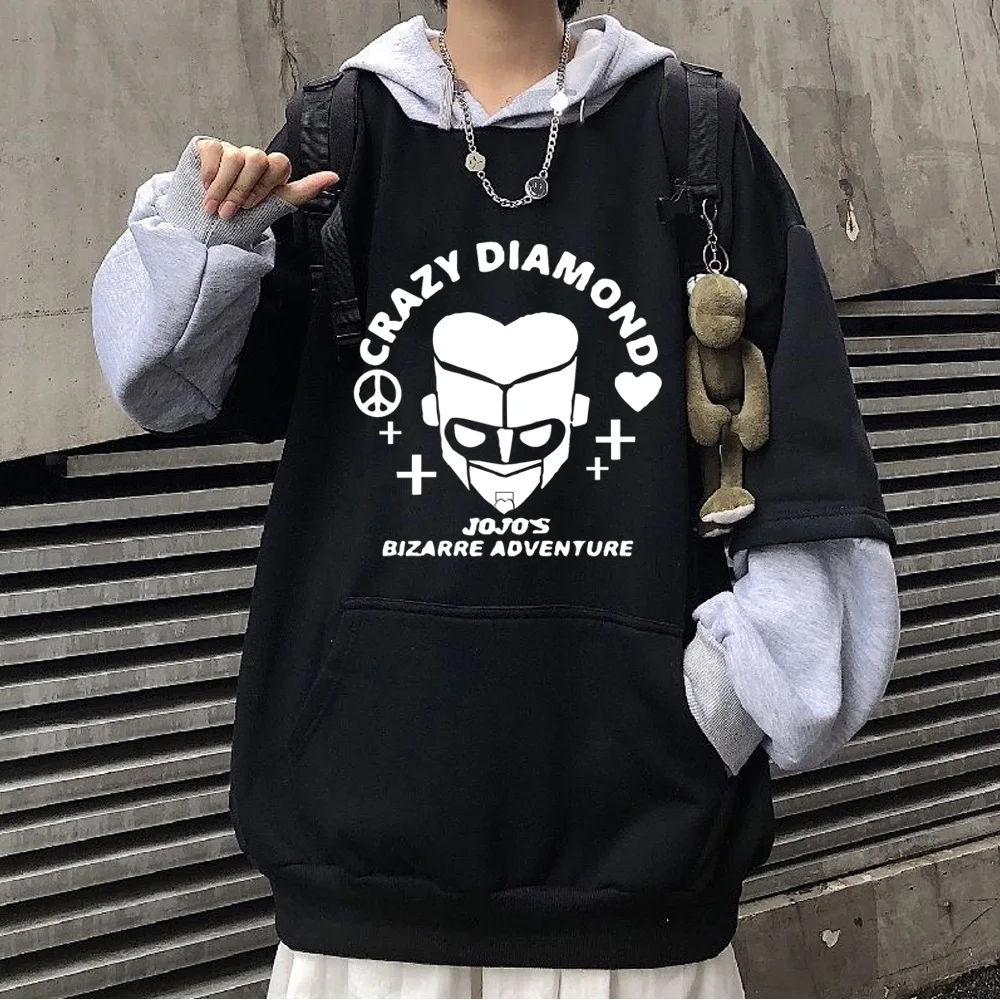 JoJo's Bizarre Adventure Funny Crazy Diamond Jojo No Kimyona Boken Print Loog Sleeve Autumn Winter Sweatshirt Manga Hoodie
JoJo's Bizarre Adventure Funny Crazy Diamond Jojo No Kimyona Boken Print Loog Sleeve Autumn Winter Sweatshirt Manga Hoodie