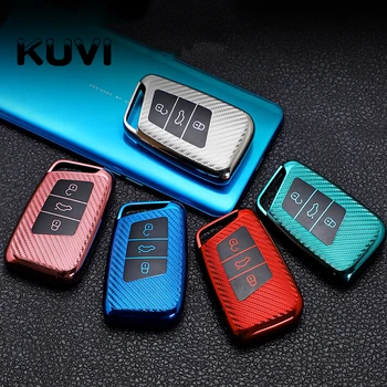 Carbon Style Soft TPU Protection Remote Key Cover Case For Skoda Superb A7 For Volkwagen Passat B8 VW Golf Car Styling
Carbon Style Soft TPU Protection Remote Key Cover Case For Skoda Superb A7 For Volkwagen Passat B8 VW Golf Car Styling