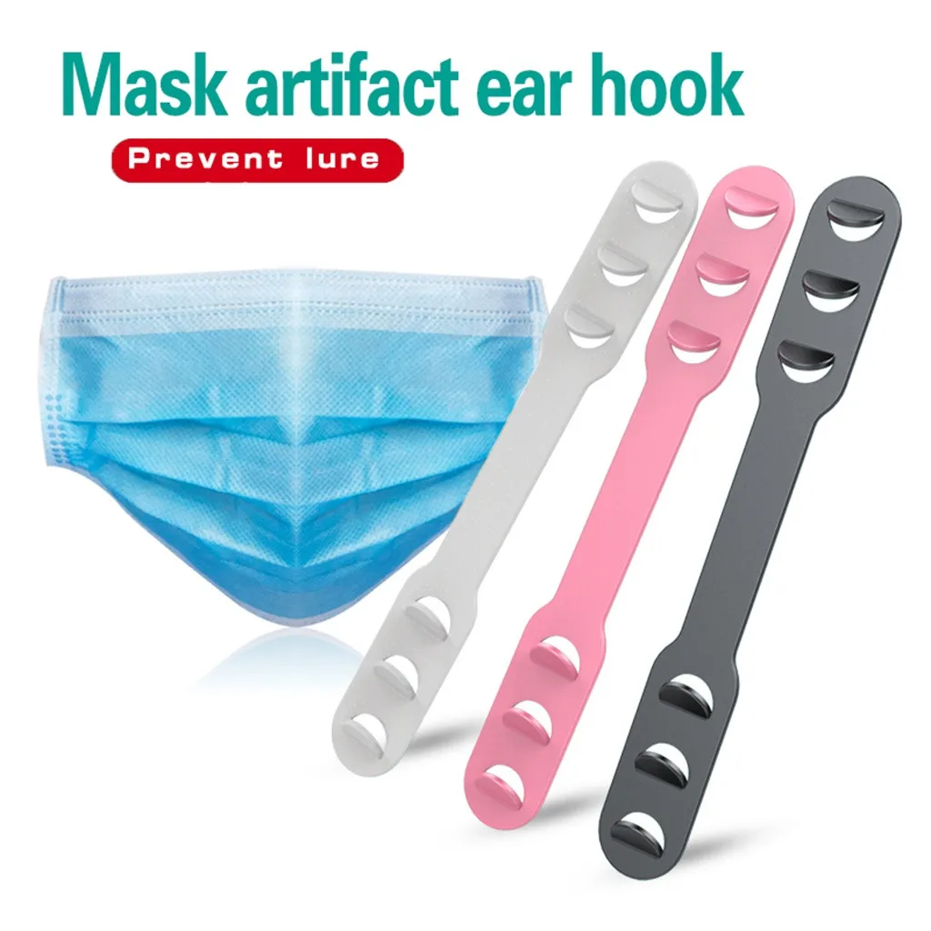 5 Mouth Muffle Protection Hook Ear Rope Adjuster Mask Strap Extender Snugly Band