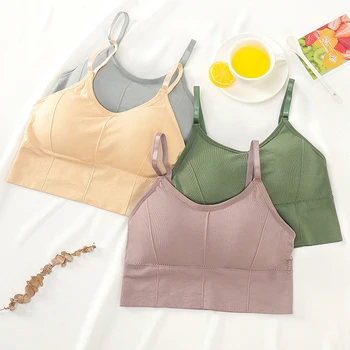 Wasteheart New Sexy Women Fashion Skin Gray Bralette Wireless Padded Bras Student Maiden Bra Underwear Cup A B Female Bralette
Wasteheart New Sexy Women Fashion Skin Gray Bralette Wireless Padded Bras Student Maiden Bra Underwear Cup A B Female Bralette