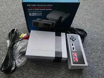 Mini TV Game Console 8-bit Retro Video Game Console, Built-in 620 Game Consoles, Handheld Game Console with Dual Controller
Mini TV Game Console 8-bit Retro Video Game Console, Built-in 620 Game Consoles, Handheld Game Console with Dual Controller
