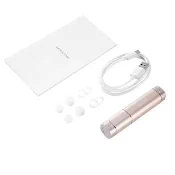 LESHP Gold & Black Portable Headset Mini Stereo Earphones Noise Cancelling Sport Twins True Wireless Earbuds
LESHP Gold & Black Portable Headset Mini Stereo Earphones Noise Cancelling Sport Twins True Wireless Earbuds