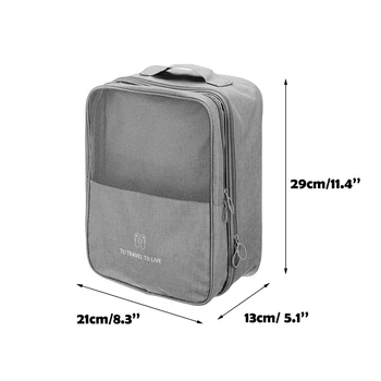 Outdoor Travel Shoes Box for Storing Suitable for Hiking with Double-sided Zipper Convenient to Use
Outdoor Travel Shoes Box for Storing Suitable for Hiking with Double-sided Zipper Convenient to Use
