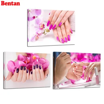5d DIY Diamond Painting Purple Orchid Flowers Nail Painting Hands Spa Pictures Beauty Salon Cross Stitch Diamond Embroidery 3pcs
5d DIY Diamond Painting Purple Orchid Flowers Nail Painting Hands Spa Pictures Beauty Salon Cross Stitch Diamond Embroidery 3pcs