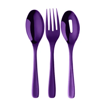 3pcs Tableware Set Color Changing Spoon Fork Rust Resistant Dinner Serving Flatware Polished Long Handle Daily Stainless Steel
3pcs Tableware Set Color Changing Spoon Fork Rust Resistant Dinner Serving Flatware Polished Long Handle Daily Stainless Steel