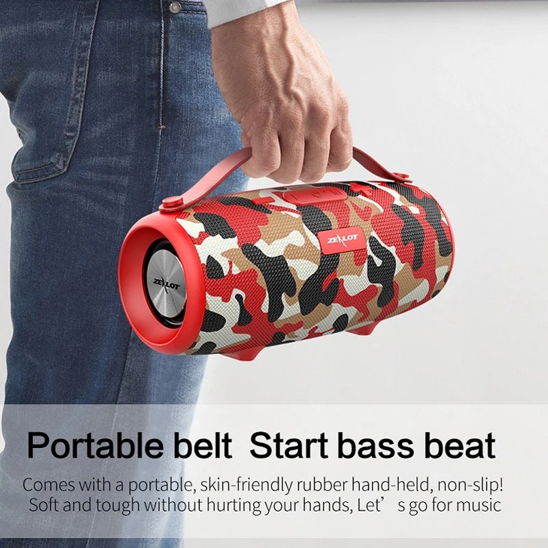 ZEALOT S34 TWS Portable Bluetooth Speaker Wireless Column Stereo Subwoofer Music Playe Center High Power FM/TF/AUX caixa de som
ZEALOT S34 TWS Portable Bluetooth Speaker Wireless Column Stereo Subwoofer Music Playe Center High Power FM/TF/AUX caixa de som