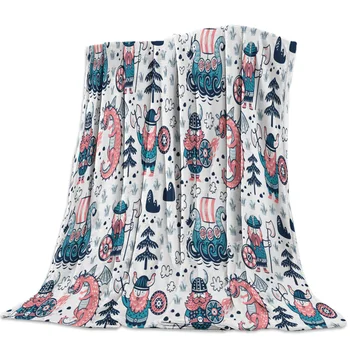 Viking Cartoon Throw Blanket Soft Comfortable Velvet Plush Blankets Warm Sofa Bed Sheets
Viking Cartoon Throw Blanket Soft Comfortable Velvet Plush Blankets Warm Sofa Bed Sheets