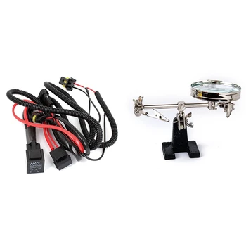 Xenon HID Conversion Relay Wiring Harness H11 9005 9006 12V 40A & 2.5X nifier with Crocodile Clip Auxiliary
Xenon HID Conversion Relay Wiring Harness H11 9005 9006 12V 40A & 2.5X nifier with Crocodile Clip Auxiliary
