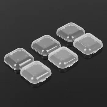 10Pcs/pack Mini Portable Plastic Transparent Storage Boxes Square Pill Jewelry Earplug Earring Protection Box Home Organization
10Pcs/pack Mini Portable Plastic Transparent Storage Boxes Square Pill Jewelry Earplug Earring Protection Box Home Organization