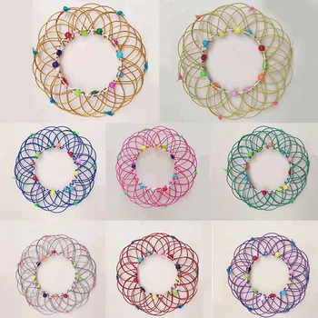 Multiple Changes Iron Hoop Ring Toy Small Iron Wire Circle Toy with Color Beads S7JN 
Multiple Changes Iron Hoop Ring Toy Small Iron Wire Circle Toy with Color Beads S7JN