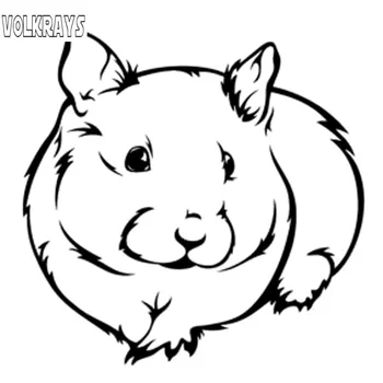 Volkrays Lovely Car Sticker Guinea Pig Pet Hamster Rodent Mouse Rat Accessories Reflective Vinyl Decal Black/Silver,12cm*13cm
Volkrays Lovely Car Sticker Guinea Pig Pet Hamster Rodent Mouse Rat Accessories Reflective Vinyl Decal Black/Silver,12cm*13cm