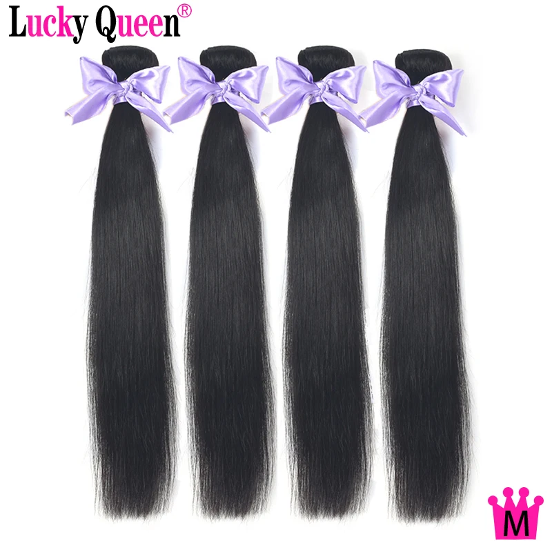 Lucky Queen Peruvian Straight Hair 4 Bundle Deals 100% Human Hair Extensions Medium Ratio Non-Remy Hair Weave Bundles
Lucky Queen Peruvian Straight Hair 4 Bundle Deals 100% Human Hair Extensions Medium Ratio Non-Remy Hair Weave Bundles