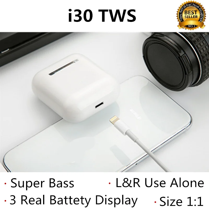 I30 TWS Pop-up Air1 Copy Size 1:1 Bluetooth 5.0 Wireless Bass Headset Earphone PK W1 H1Chip i10 Tws i12 Tws i100 i500 i1000
I30 TWS Pop-up Air1 Copy Size 1:1 Bluetooth 5.0 Wireless Bass Headset Earphone PK W1 H1Chip i10 Tws i12 Tws i100 i500 i1000