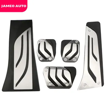 Jameo Auto Stainless Steel Accelerator Gas Brake Footrest Pedal Pad for BMW X5 X6 F15 F16 E70 E71 E72 2008 - 2020 AT LHD Parts 
Jameo Auto Stainless Steel Accelerator Gas Brake Footrest Pedal Pad for BMW X5 X6 F15 F16 E70 E71 E72 2008 - 2020 AT LHD Parts