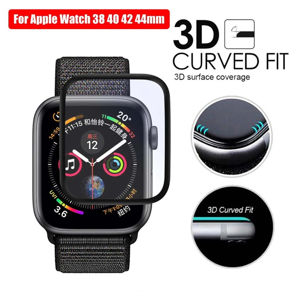 New 3D Full Cover Screen Protectors Soft Protective Film for i-Watch for Apple Watch 4 3 2 1 Smart Watch Anti-scratch Durable
New 3D Full Cover Screen Protectors Soft Protective Film for i-Watch for Apple Watch 4 3 2 1 Smart Watch Anti-scratch Durable