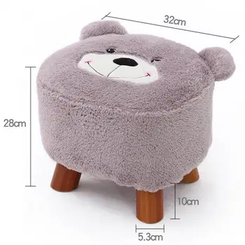 Small Stool Solid Wood Cartoon Creative Cloth Art Children's Tea Table Stool Household Small Chair Sofa Stool For Shoes Stool Sm
Small Stool Solid Wood Cartoon Creative Cloth Art Children's Tea Table Stool Household Small Chair Sofa Stool For Shoes Stool Sm