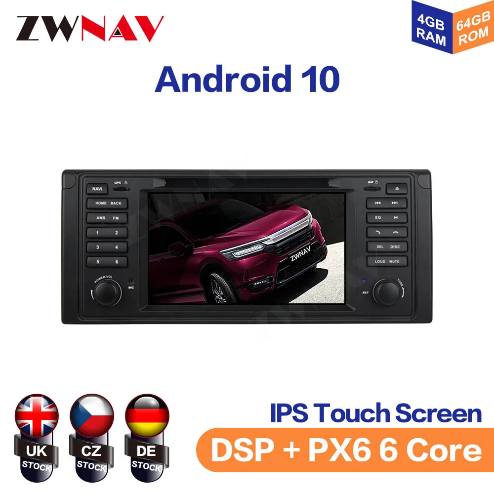 Android 10 IPS Screen For BMW E39 1995-2003 Screen Car Multimedia Player Navigation Audio Radio Stereo Gps Car radio 1din
Android 10 IPS Screen For BMW E39 1995-2003 Screen Car Multimedia Player Navigation Audio Radio Stereo Gps Car radio 1din