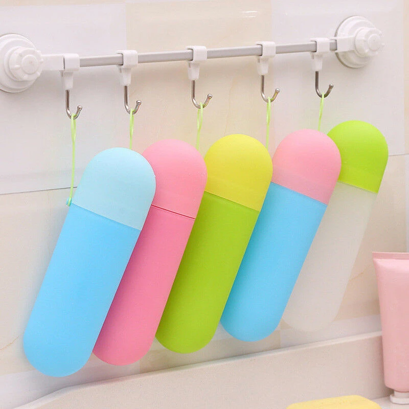 

Portable Travel Protect Toothbrush Holder Case Box Tube Cover Protect Toothbrush box excellent Outdoor Hiking Camping Toothbrush