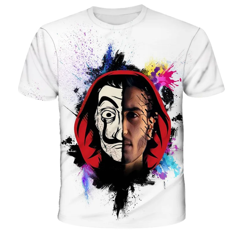 Childrens 3D-Printed Unisex T-Shirts