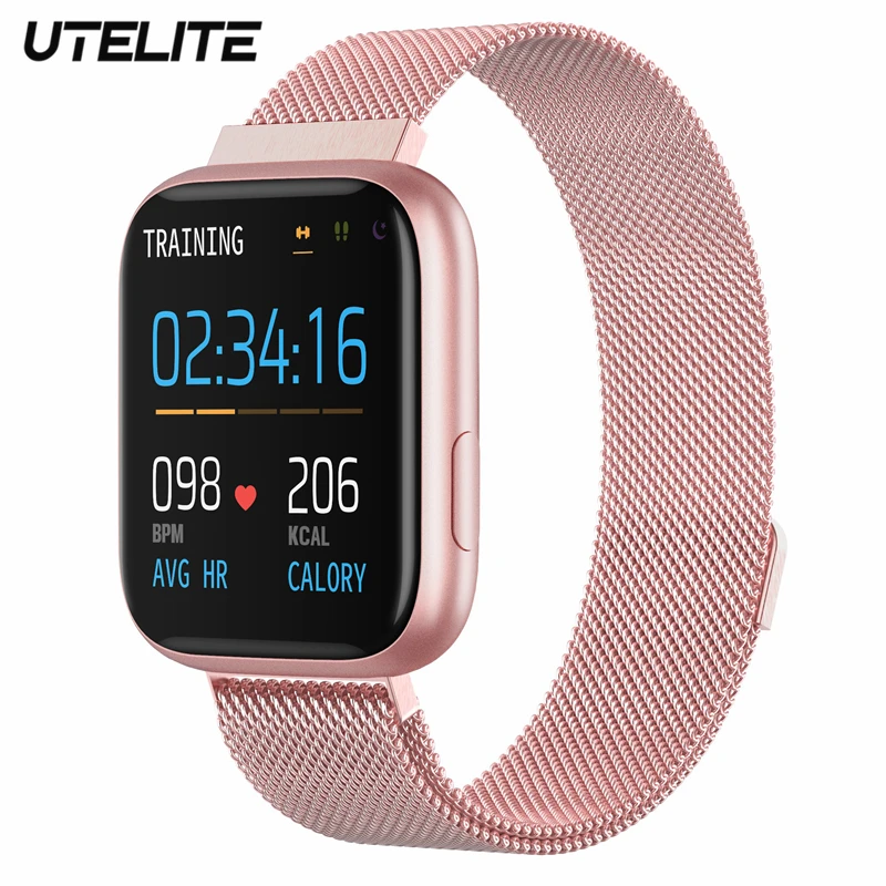 UTELITE P4 Women Men Smart Watch CNC Metal Heart Rate Monitoring IP67 Waterproof Sport Fitnees Tracker Watches for Apple Xiaomi
UTELITE P4 Women Men Smart Watch CNC Metal Heart Rate Monitoring IP67 Waterproof Sport Fitnees Tracker Watches for Apple Xiaomi