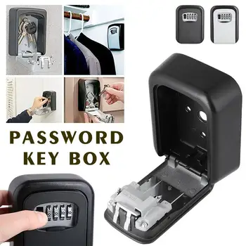 Wall Mounted Lock Box Resettable Code Security Durable 4 Password Premium Office Storage Lock Box Portable Key Box Store
Wall Mounted Lock Box Resettable Code Security Durable 4 Password Premium Office Storage Lock Box Portable Key Box Store