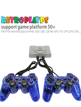 For PS1 Retro Game Console HD Console Raspberry Pie 50 Simulator Retro Player Console Games Bulit In 7000 Games double gamepads
For PS1 Retro Game Console HD Console Raspberry Pie 50 Simulator Retro Player Console Games Bulit In 7000 Games double gamepads
