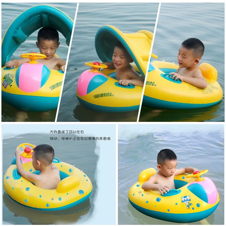 CHILDREN'S Swim Ring Infants you yong ting Schaller Inflatable Sitting Circle with Trumpet Sun-resistant Sunshade Aquatic Toy
CHILDREN'S Swim Ring Infants you yong ting Schaller Inflatable Sitting Circle with Trumpet Sun-resistant Sunshade Aquatic Toy