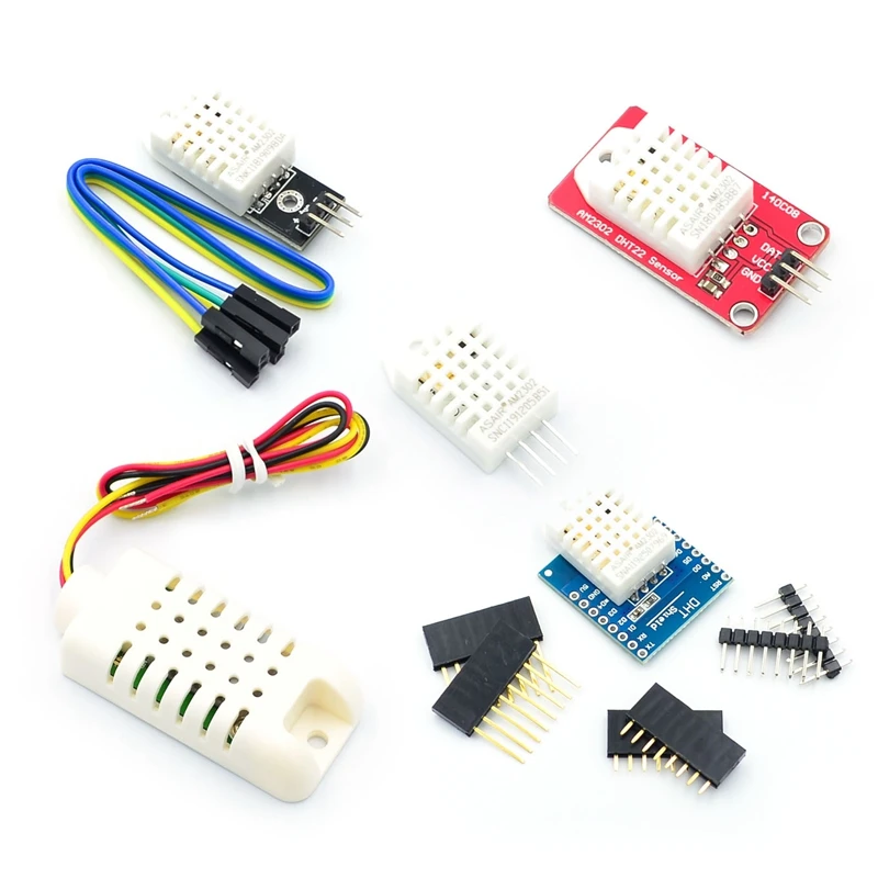DHT22 DHT11 AM2302B Digital Temperature and Humidity Sensor ESP8266 WIFI module D1 mini For Arduino electronic DIY
DHT22 DHT11 AM2302B Digital Temperature and Humidity Sensor ESP8266 WIFI module D1 mini For Arduino electronic DIY