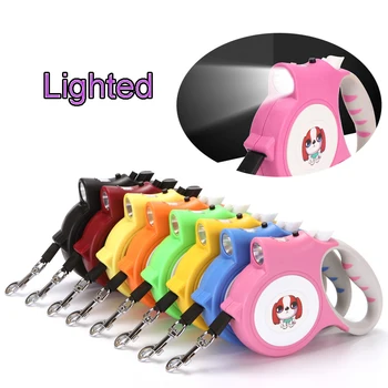 5M Retractable Dog Leash Automatic Flexible Dog Puppy Cat Traction Rope Belt Dog Leash with LED Detachable Flashlight for Dogs
5M Retractable Dog Leash Automatic Flexible Dog Puppy Cat Traction Rope Belt Dog Leash with LED Detachable Flashlight for Dogs