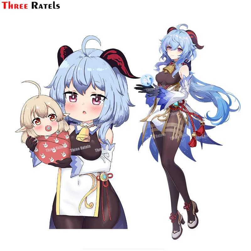 Three Ratels A230 Hot Cartoon Anime Game Role Ganyu Sticker For Genshin Impact Vinyl Auto Accessories Decoration Decals
Three Ratels A230 Hot Cartoon Anime Game Role Ganyu Sticker For Genshin Impact Vinyl Auto Accessories Decoration Decals
