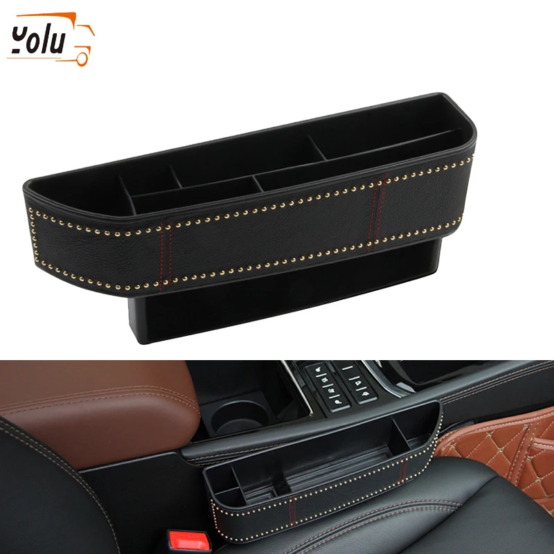 YOLU Storage Box Car Organizer Seat Gap PU Leather Case Pocket Car Seat Side Slit for Wallet Phone Coins Cigarette Keys Card
YOLU Storage Box Car Organizer Seat Gap PU Leather Case Pocket Car Seat Side Slit for Wallet Phone Coins Cigarette Keys Card