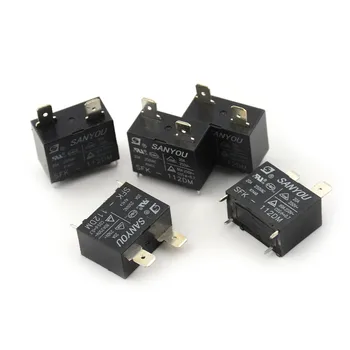 5 Pieces SFK-112DM DIP-4 Air Condition Relay 4-pin Current 20A 250V AC Model SFK-112DM SFK-112 Black Color
5 Pieces SFK-112DM DIP-4 Air Condition Relay 4-pin Current 20A 250V AC Model SFK-112DM SFK-112 Black Color