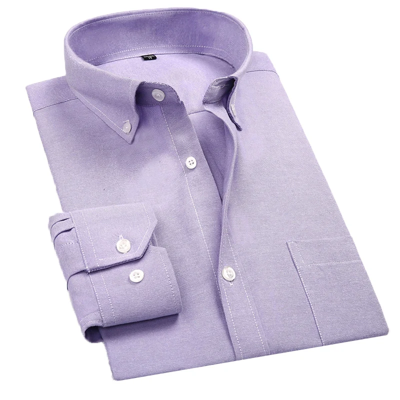 Aoliwen brand 2020 spring and summer men's classic solid color long-sleeved business office casual comfortable pocket shirt 5XL
Aoliwen brand 2020 spring and summer men's classic solid color long-sleeved business office casual comfortable pocket shirt 5XL