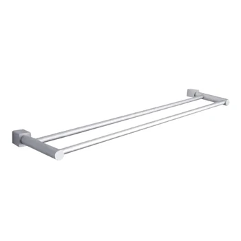 Modern Rack Home Holder Shelf Space Aluminum Bathroom Kitchen Towel Bar Hanger Rustproof Accessories Double Rod Wall Mounted 
Modern Rack Home Holder Shelf Space Aluminum Bathroom Kitchen Towel Bar Hanger Rustproof Accessories Double Rod Wall Mounted