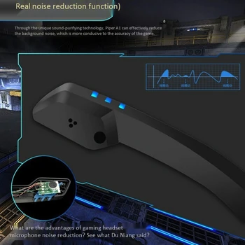 Pro Gaming Headset for PC PS4 One Over-Ear Headphones with Mic LED Light Bass Surround Soft Memory Earmuffs 
Pro Gaming Headset for PC PS4 One Over-Ear Headphones with Mic LED Light Bass Surround Soft Memory Earmuffs