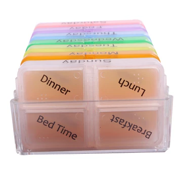 Best Selling 7 Days Pill Case Medicine Tablet Sorter Box Container Medicine Weekly Pill Box Organizer Drug Cases Splitters
Best Selling 7 Days Pill Case Medicine Tablet Sorter Box Container Medicine Weekly Pill Box Organizer Drug Cases Splitters