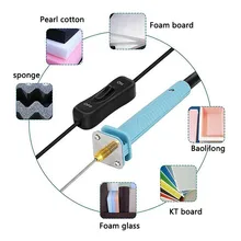 Hot Wire Styrofoam Cutting Pen Electric Foam Cutter Pen Polystyrene Cutting Machine Portable Styrofoam Cutter Pen Tool BAR
Hot Wire Styrofoam Cutting Pen Electric Foam Cutter Pen Polystyrene Cutting Machine Portable Styrofoam Cutter Pen Tool BAR
