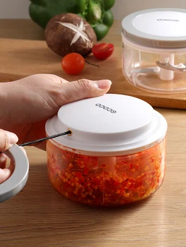 Grinder Mincer Meat Machine Salsa Pepper Onion Nut Hand-Powered Manual Chpper Manual Blender Mutfak Robotu Kitchen BY50JR
Grinder Mincer Meat Machine Salsa Pepper Onion Nut Hand-Powered Manual Chpper Manual Blender Mutfak Robotu Kitchen BY50JR