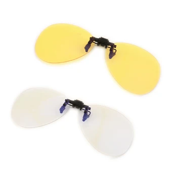 Gudzws Anti Blue Light Classic Aviator Big Frame Yellow Clear Lens Blocking Clip on Attached to Myopia Glasses
Gudzws Anti Blue Light Classic Aviator Big Frame Yellow Clear Lens Blocking Clip on Attached to Myopia Glasses