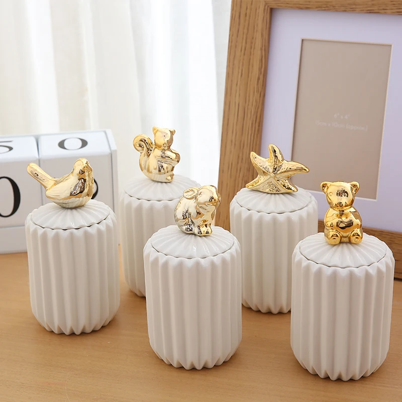 Striped Ceramic Animal Shape Storage Jar Spice Candy Jar Container Jewelry Storage Box Coffee Pot Bottle Kitchen Storage
Striped Ceramic Animal Shape Storage Jar Spice Candy Jar Container Jewelry Storage Box Coffee Pot Bottle Kitchen Storage