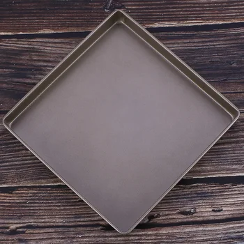 1*Baking Pan 28cm Non-stick Square Cake Pan Mold Non-stick Pizza Biscuit Nougat Baking Tray Practical
1*Baking Pan 28cm Non-stick Square Cake Pan Mold Non-stick Pizza Biscuit Nougat Baking Tray Practical