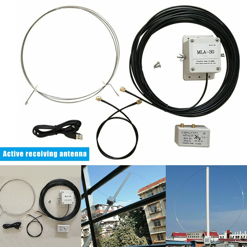 2019 Hot MLA-30 Ring Active Receiving Antenna Low Noise Medium Wave Short Wave Antenna For DOY
2019 Hot MLA-30 Ring Active Receiving Antenna Low Noise Medium Wave Short Wave Antenna For DOY