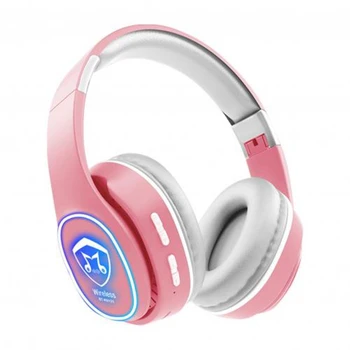 LED Light Luminous Bluetooth 5.0 Card Insert Wireless Stereo Headphone Headset 
LED Light Luminous Bluetooth 5.0 Card Insert Wireless Stereo Headphone Headset