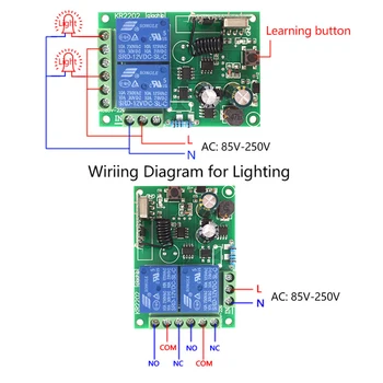 433MHZ Universal Adjustable Mode Lifting Equipment Entrances Alarm Wireless Switch Set Doors Relay Receiver Remote Control
433MHZ Universal Adjustable Mode Lifting Equipment Entrances Alarm Wireless Switch Set Doors Relay Receiver Remote Control