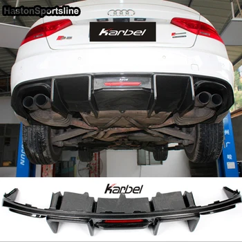 For Audi B8.5 S5 With Sline karbel Style Carbon Fiber Rear Body Kit Bumper Diffuser Car Styling 2013~2016
For Audi B8.5 S5 With Sline karbel Style Carbon Fiber Rear Body Kit Bumper Diffuser Car Styling 2013~2016