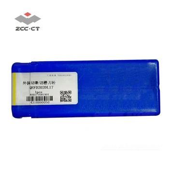 1pc ZCC tool holder QEFD2020L17 left hand parting cutter support for 3mm parting and grooving inserts ZTFD0303-MG MGMN300
1pc ZCC tool holder QEFD2020L17 left hand parting cutter support for 3mm parting and grooving inserts ZTFD0303-MG MGMN300