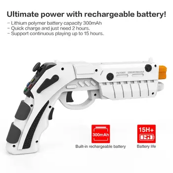 Ipega PG-9082 Gamepad Bluetooth Shooting AR Gun Game Magic Gun Game Controller Gamepad Joystick for Android iOS Phone PC AR
Ipega PG-9082 Gamepad Bluetooth Shooting AR Gun Game Magic Gun Game Controller Gamepad Joystick for Android iOS Phone PC AR