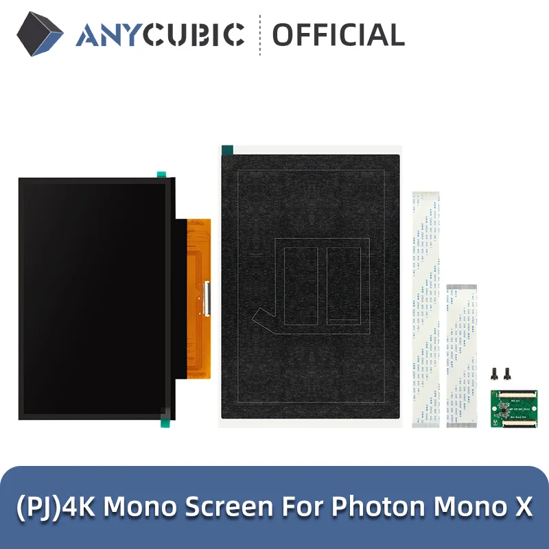 Монохромный ЖК-экран ANYCUBIC Photon Mono X 4K (PJ) 8 9 дюйма 4K(3840*2400) для 3D-принтера | Компьютеры
