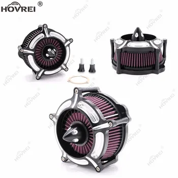 Motorcycle Air Filter CNC Turbine Air Cleaner Intake Filter for Harley Touring Road King Street Glide Softail Dyna CVO FXDLS 
Motorcycle Air Filter CNC Turbine Air Cleaner Intake Filter for Harley Touring Road King Street Glide Softail Dyna CVO FXDLS