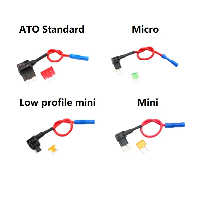 12V Add-a-circuit Automobile Motorcycles Circuit Insurance adapter Micro Low-profile Mini Standard Blade 5A Fuse With holders
12V Add-a-circuit Automobile Motorcycles Circuit Insurance adapter Micro Low-profile Mini Standard Blade 5A Fuse With holders